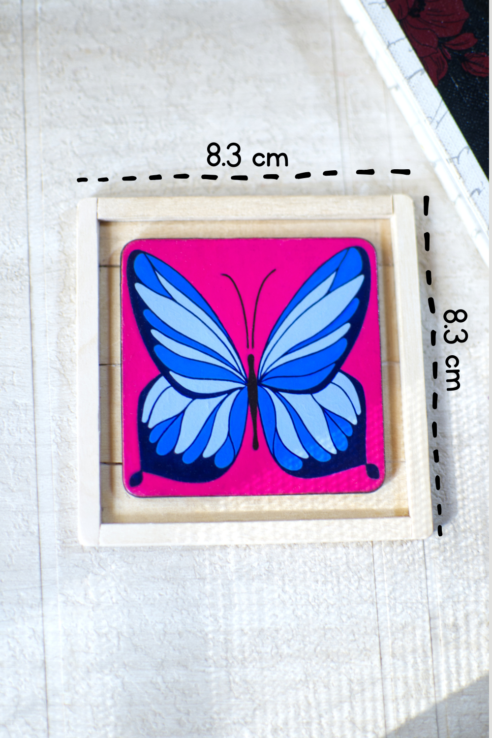 Mini Painting (Original): Butterfly 'Cool Customer'