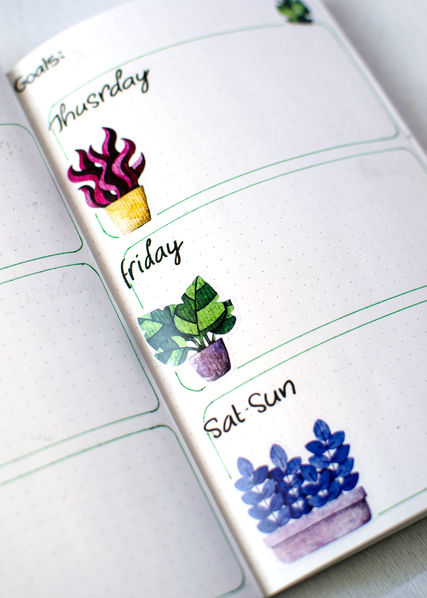 Sticker Sheets | Pot Plants