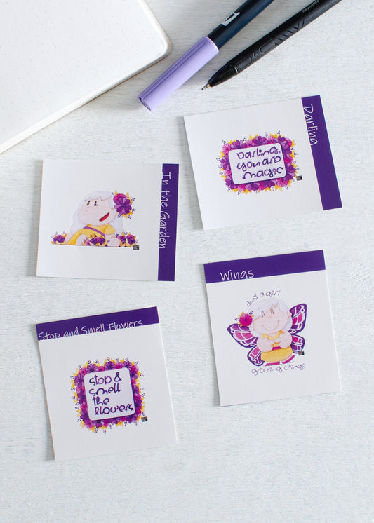 Stickers | Flower Themed Sticker Set