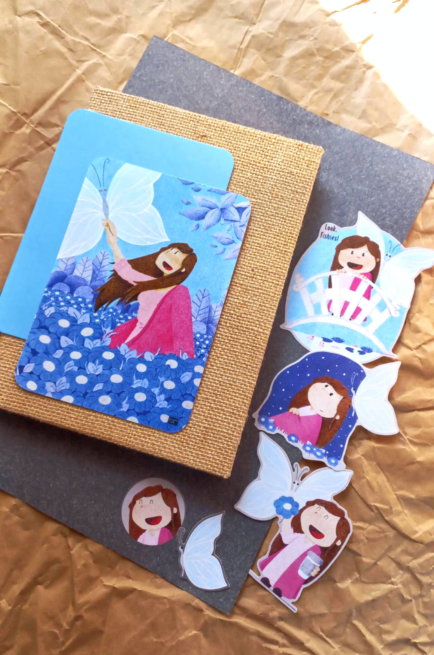 'Friends?' Personalised Journal Set