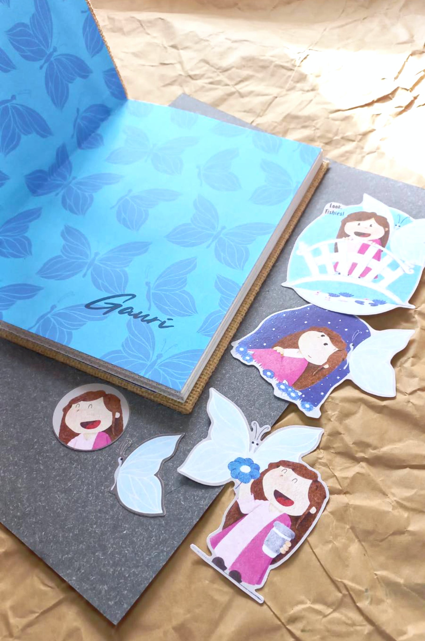 'Friends?' Personalised Journal Set