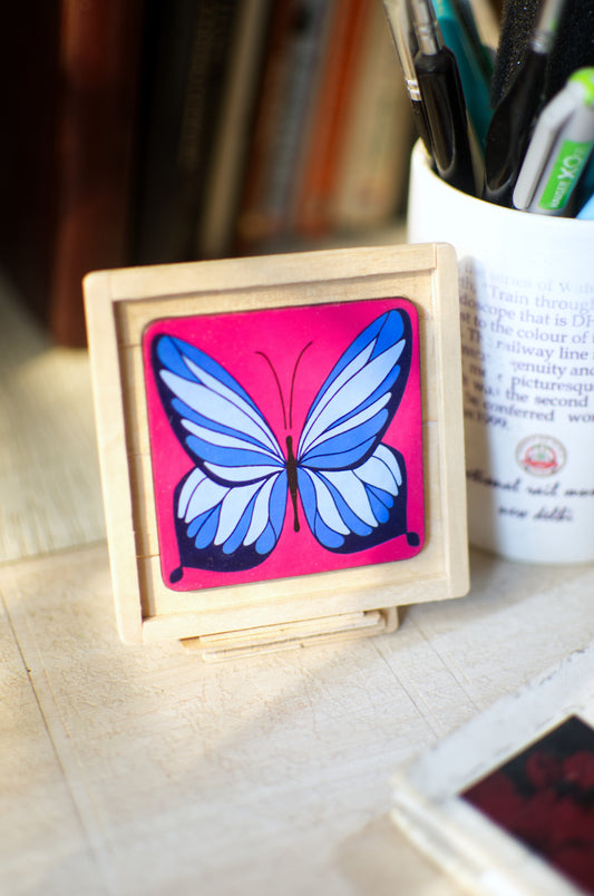 Mini Painting (Original): Butterfly 'Cool Customer'