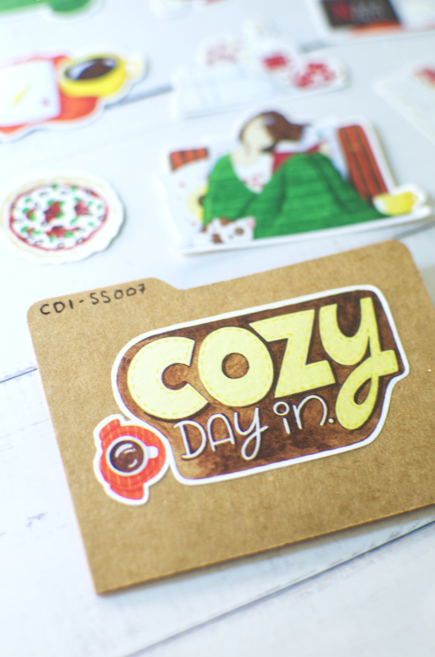 Stickers | Cozy Day In | Sticker Set of 16