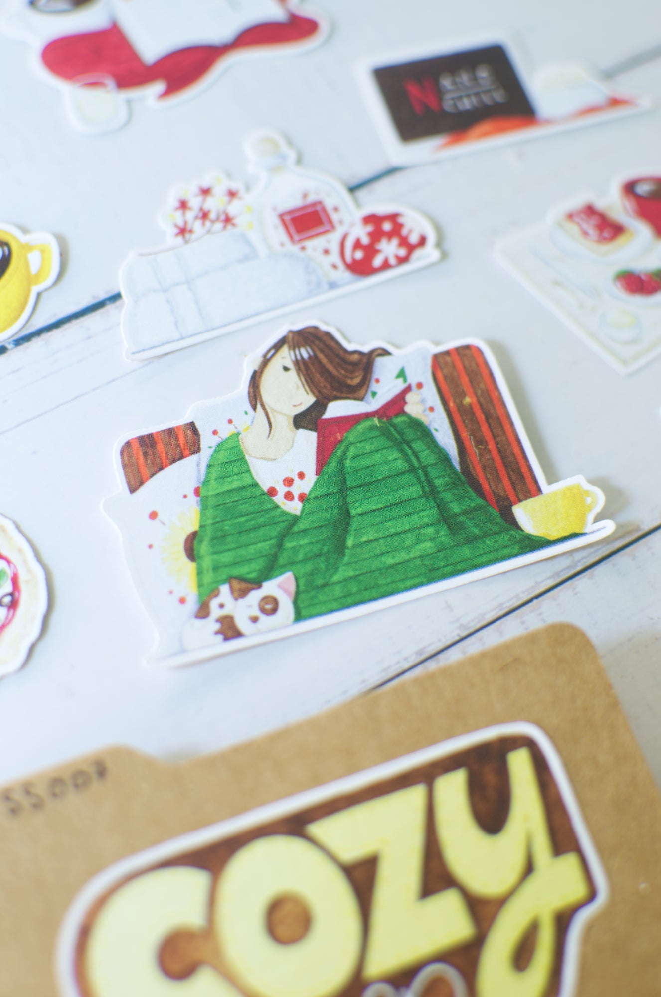 Stickers | Cozy Day In | Sticker Set of 16