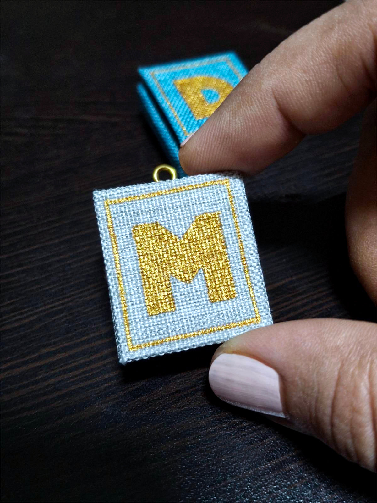 Initials Edition: Miniature Book Pendant | Custom-Made | Hand-Made | Unique Gift | Hand-Crafted Pendant