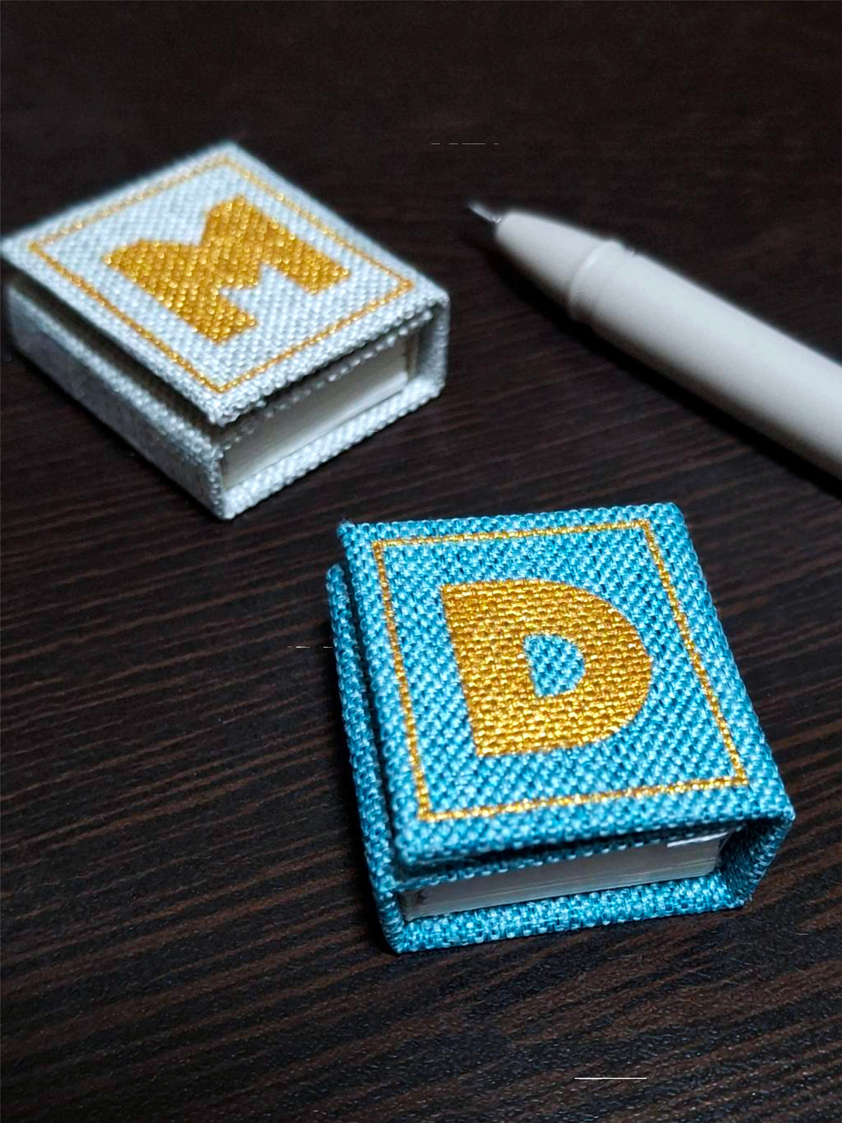 Initials Edition: Miniature Book Pendant | Custom-Made | Hand-Made | Unique Gift | Hand-Crafted Pendant