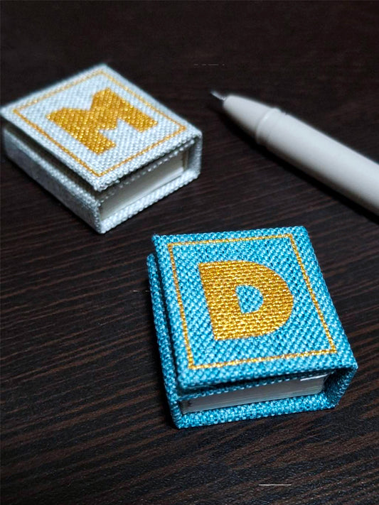 Initials Edition: Miniature Book Pendant | Custom-Made | Hand-Made | Unique Gift | Hand-Crafted Pendant