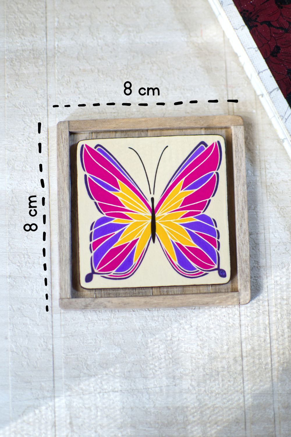 Mini Painting (Original): Butterfly 'Pretty One'