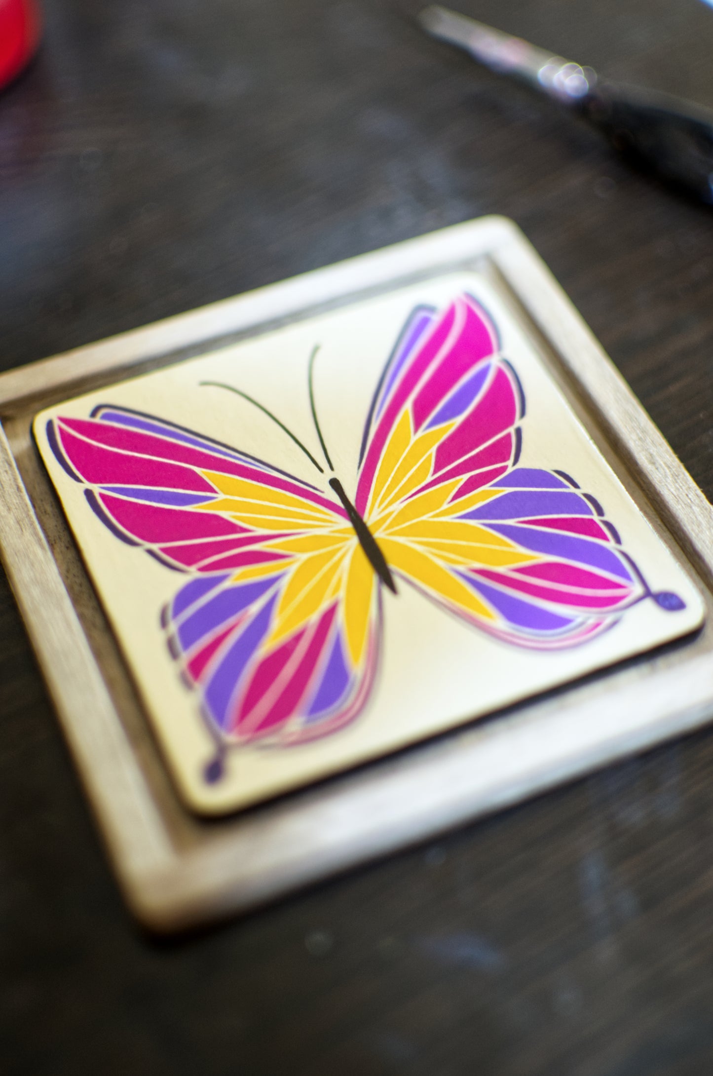 Mini Painting (Original): Butterfly 'Pretty One'