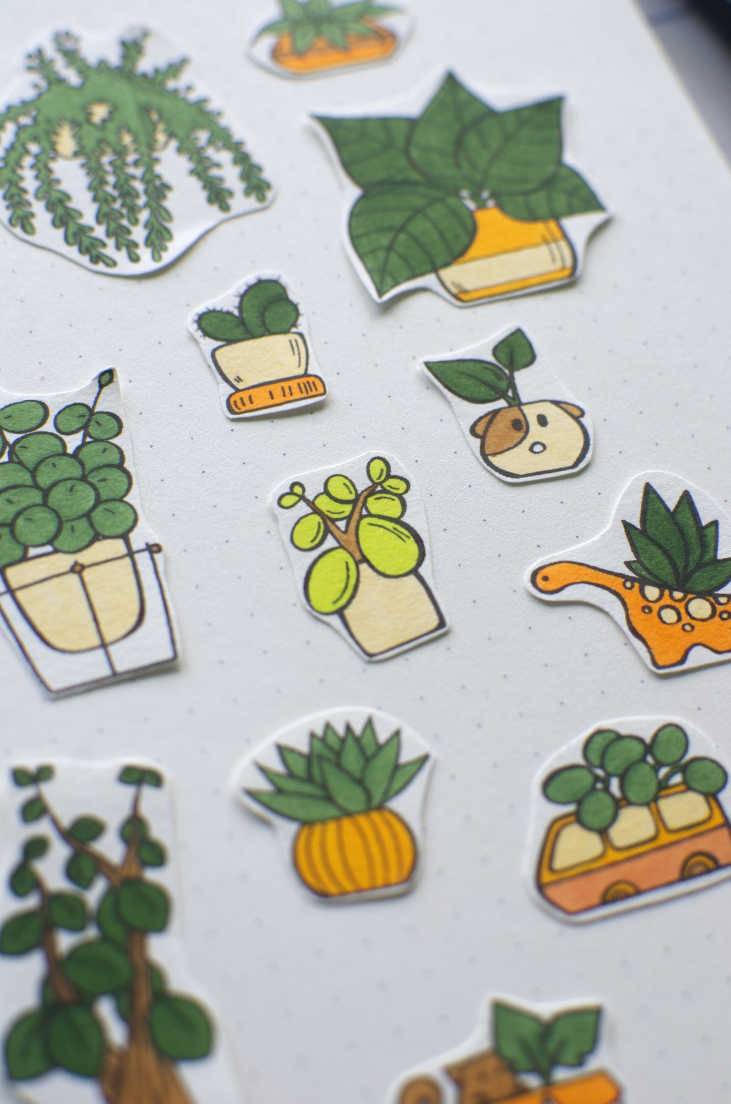 DIGITAL PRODUCT [PRINTABLES STICKERS] 'Pot Plant' Colouring Page | 2 Design Variations | A5 & A6 Sizes