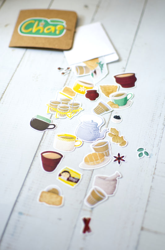 Stickers | Chai | Set of 24