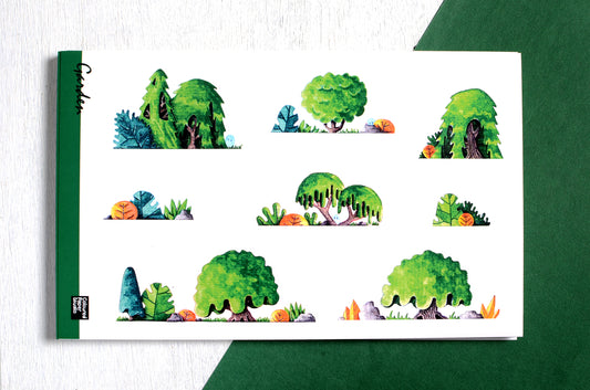 Stickers Sheets | Garden