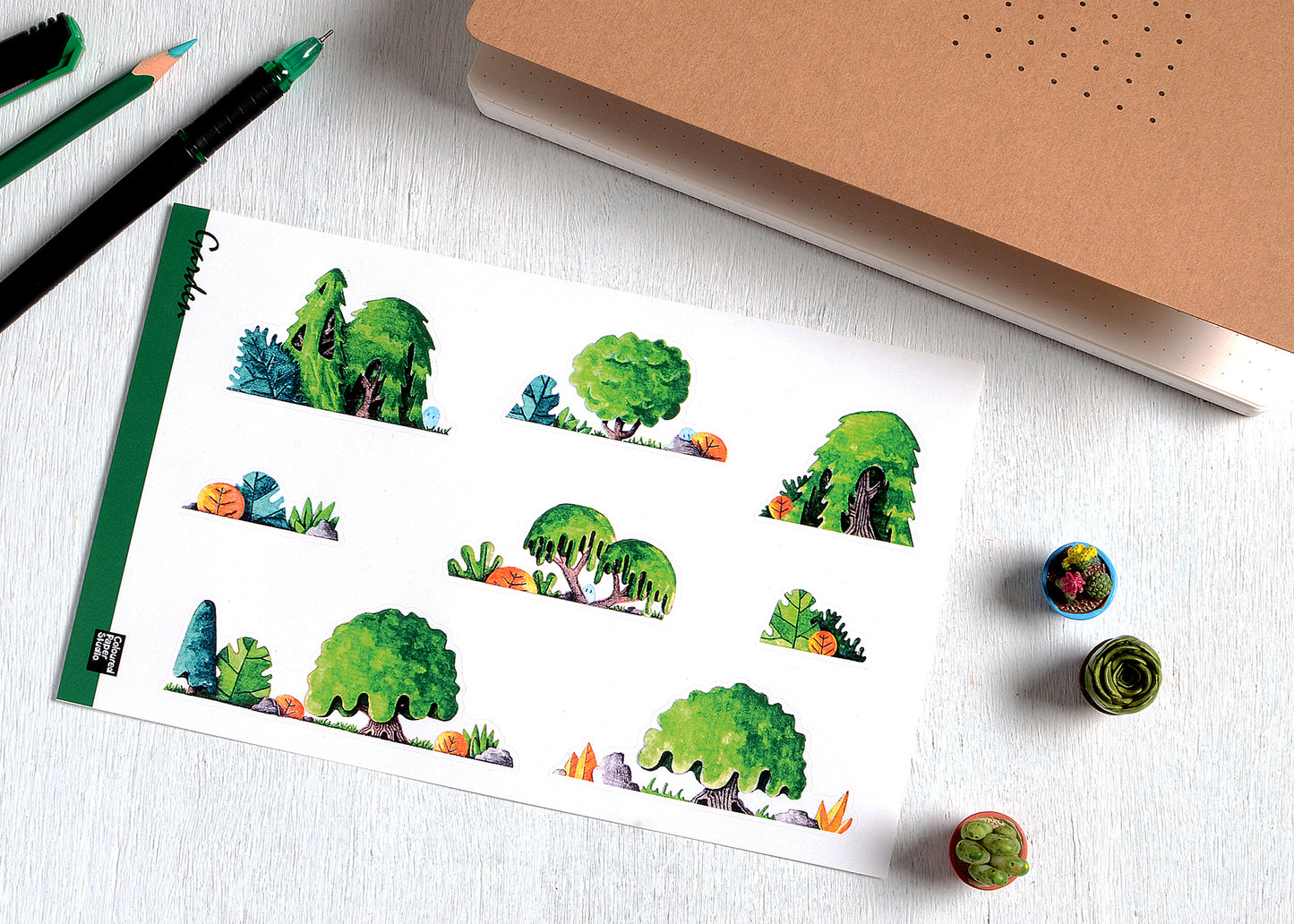 Stickers Sheets | Garden