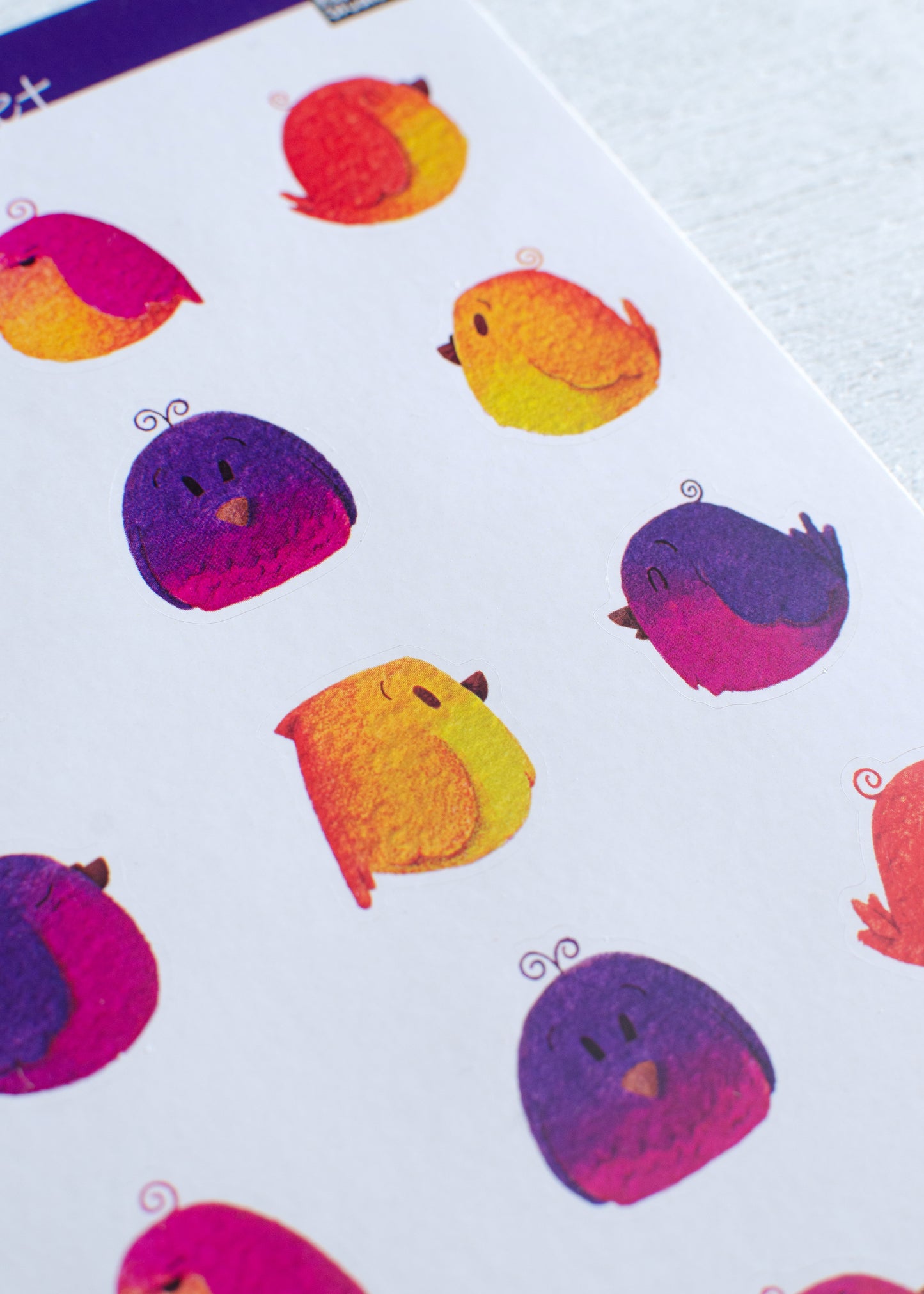 Sticker Sheet | Birds