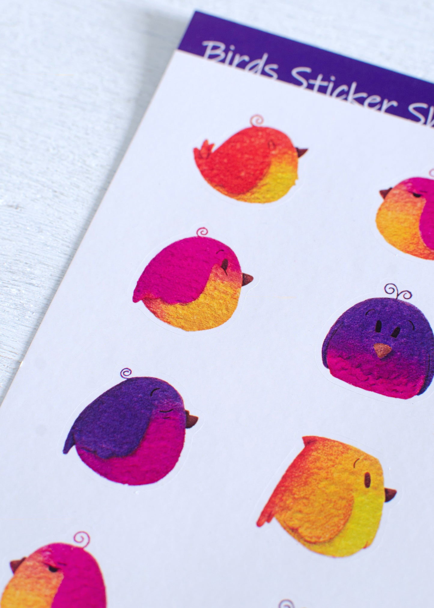 Sticker Sheet | Birds