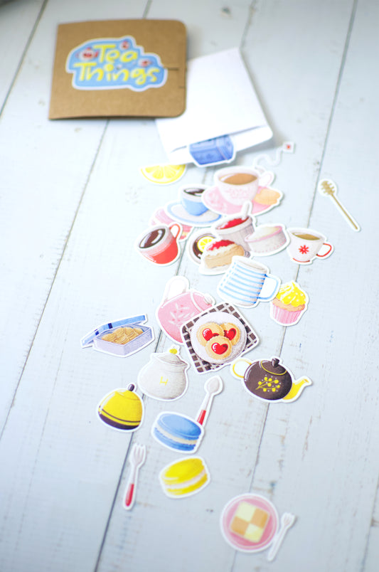 Stickers | Tea-Things | Set of 24