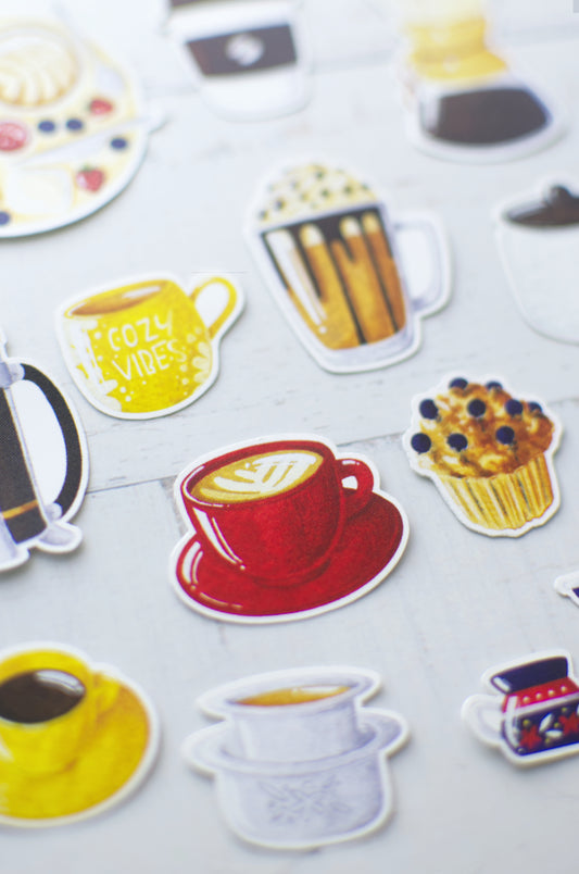 Stickers | Coffee | Set of 25